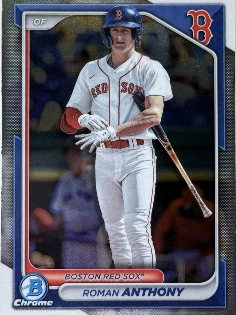 2024 Bowman - Roman Anthony Chrome Prospects #BCP-22 Boston Red Sox